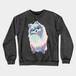 Pretty Pomeranian Portrait Crewneck Sweatshirt